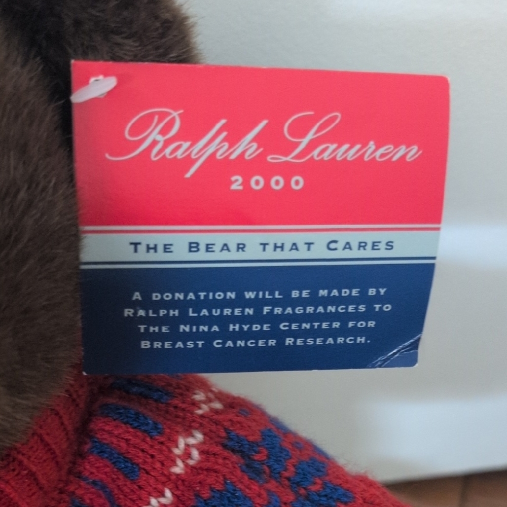 Ralph Lauren Polo Teddy Bear - Picture 5 of 9